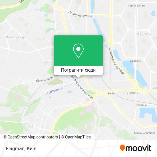 Карта Flagman