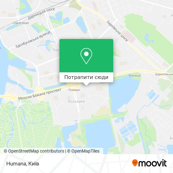 Карта Humana