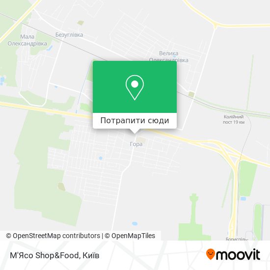 Карта М'Ясо Shop&Food