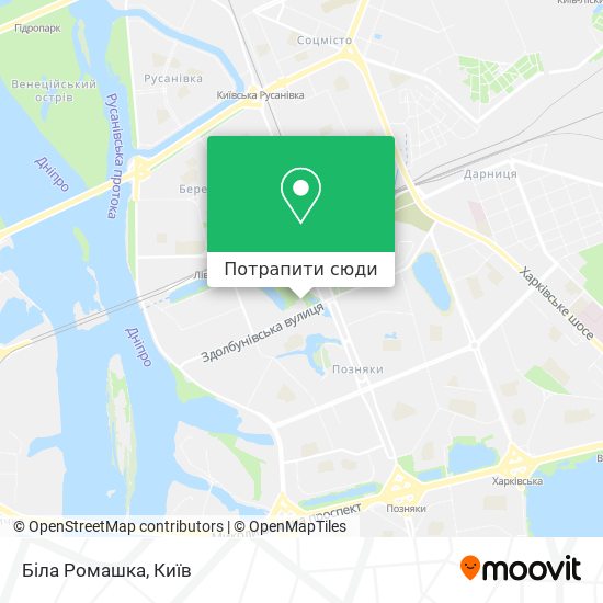 Карта Біла Ромашка