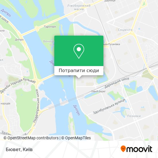 Карта Бювет