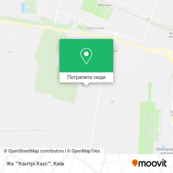 Карта Жк ""Кантрі-Хаус""