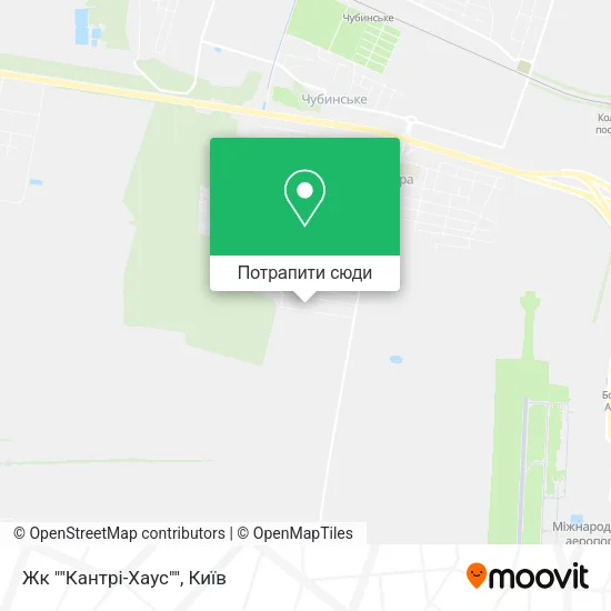 Карта Жк ""Кантрі-Хаус""