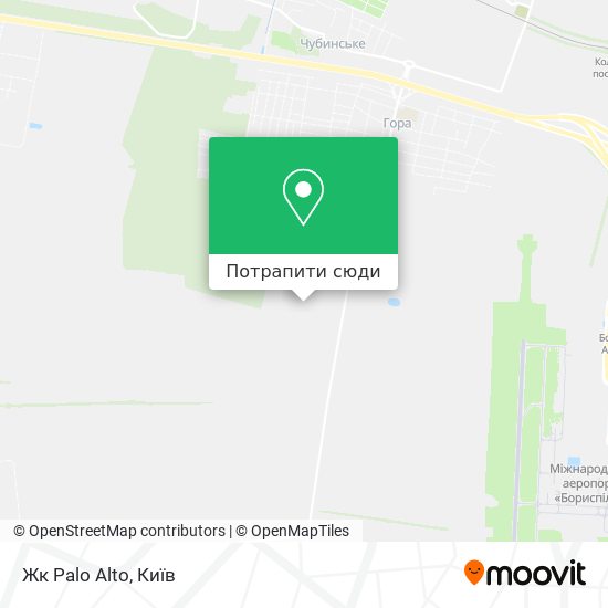 Карта Жк Palo Alto