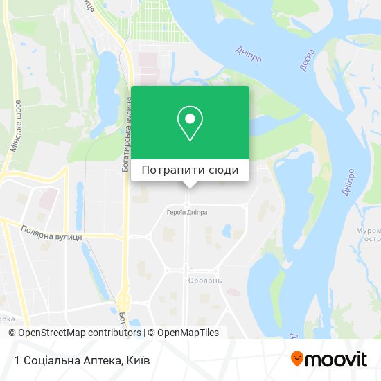 Карта 1 Соціальна Аптека