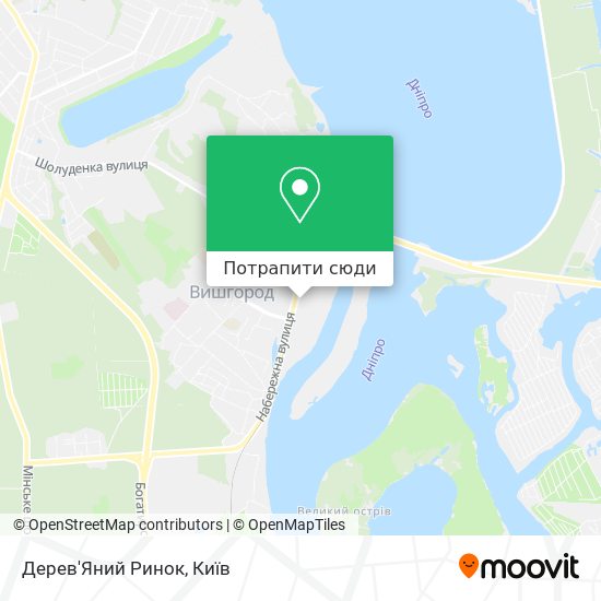 Карта Дерев'Яний Ринок