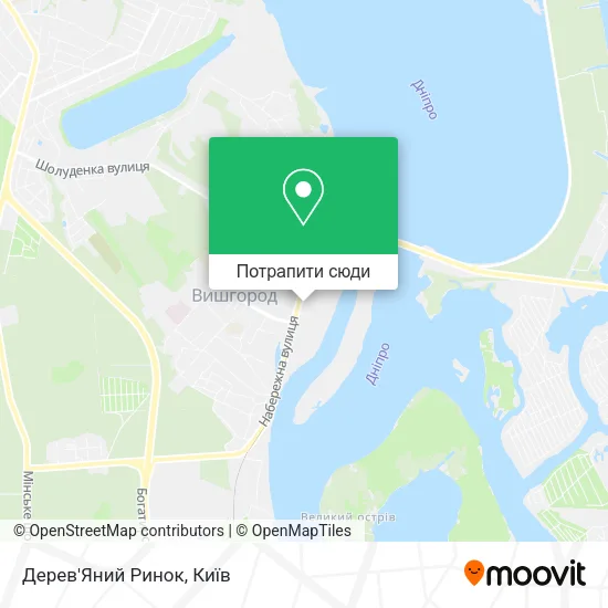 Карта Дерев'Яний Ринок