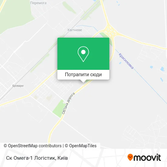Карта Ск Омега-1 Логістик