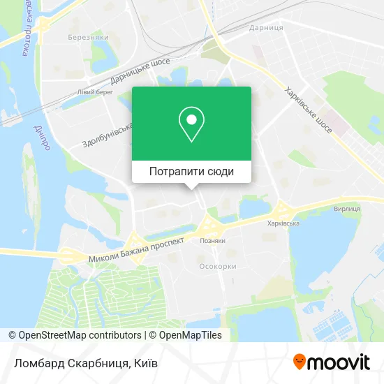 Карта Ломбард Скарбниця
