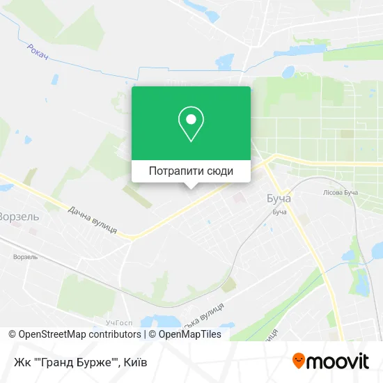 Карта Жк ""Гранд Бурже""