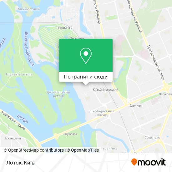 Карта Лоток