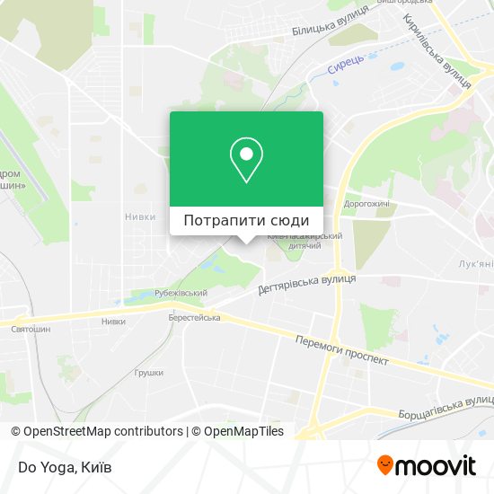 Карта Do Yoga
