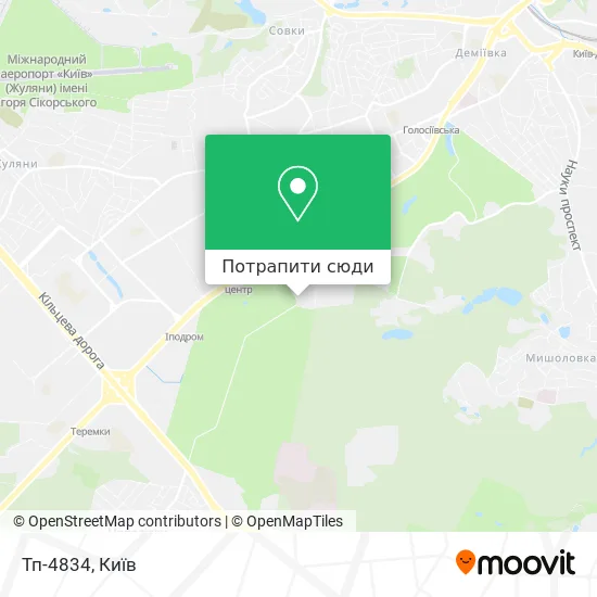 Карта Тп-4834