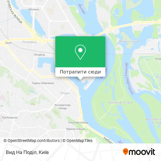 Карта Вид На Поділ