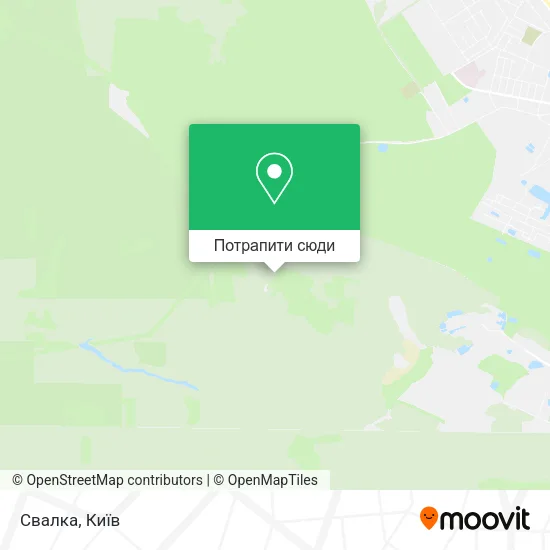 Карта Свалка