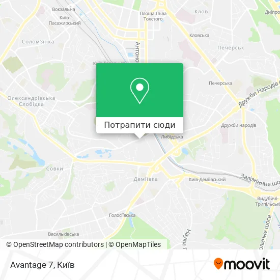 Карта Avantage 7