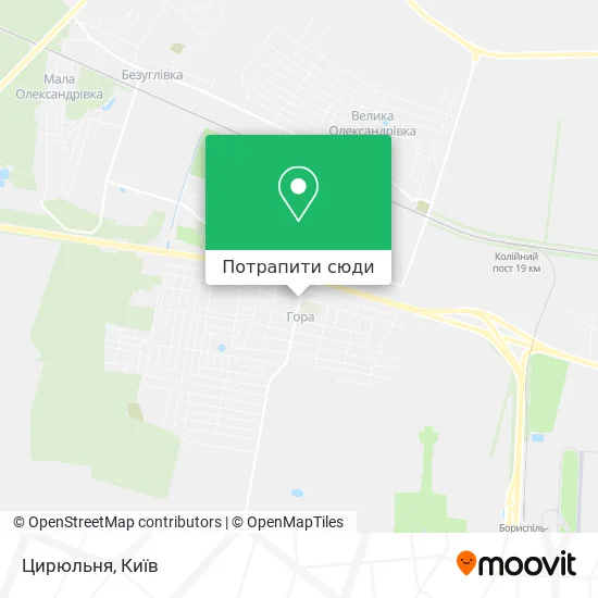 Карта Цирюльня