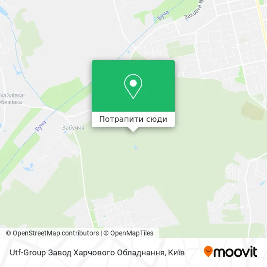 Карта Utf-Group Завод Харчового Обладнання