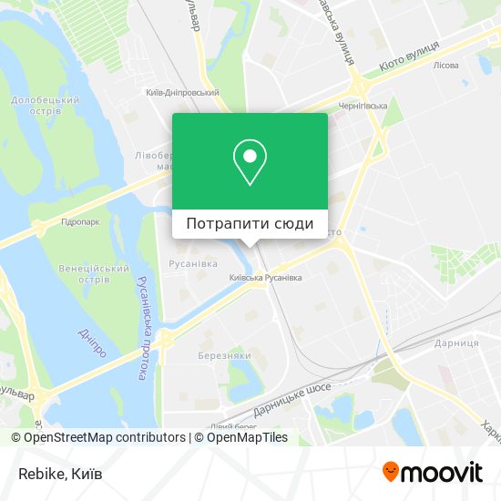 Карта Rebike
