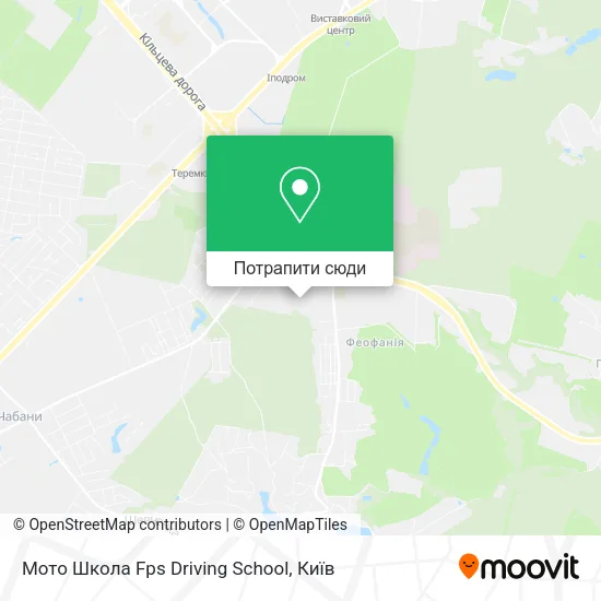Карта Мото Школа Fps Driving School