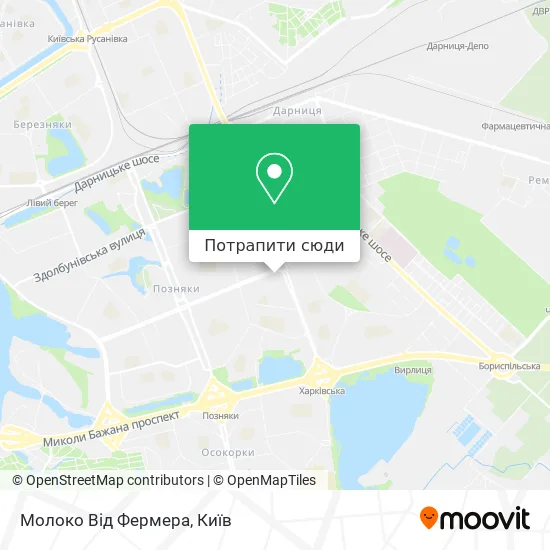 Карта Молоко Від Фермера