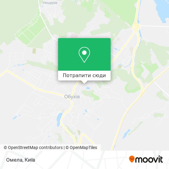 Карта Омела