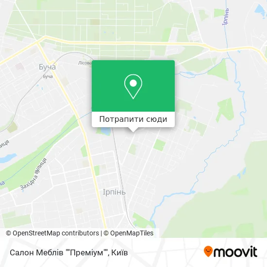 Карта Салон Меблів ""Преміум""
