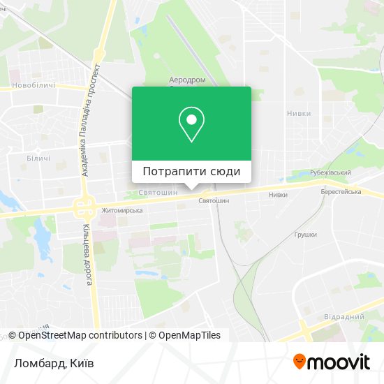 Карта Ломбард