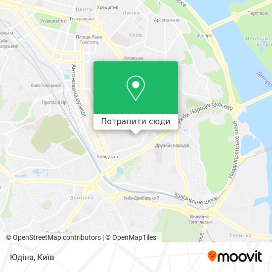 Карта Юдіна
