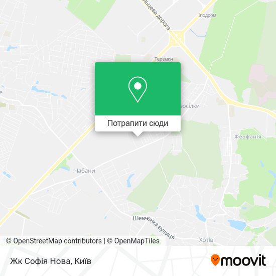 Карта Жк Софія Нова