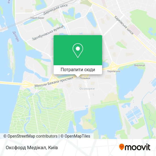 Карта Оксфорд Медікал