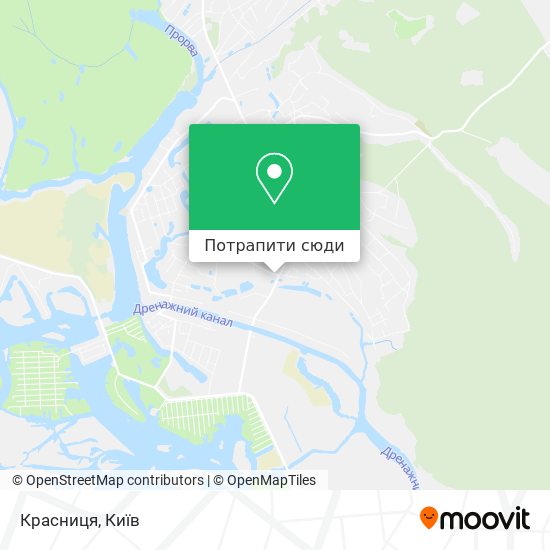 Карта Красниця