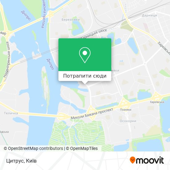 Карта Цитрус