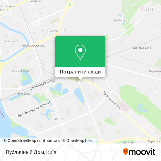 Карта Публичный Дом