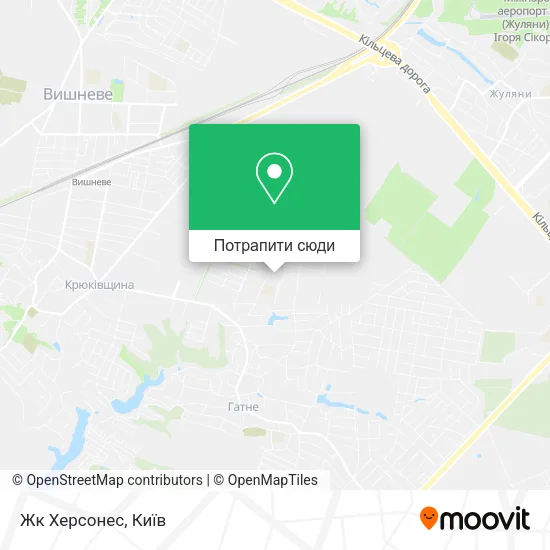 Карта Жк Херсонес