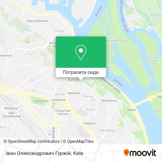 Карта Іван Олександрович Гуржій