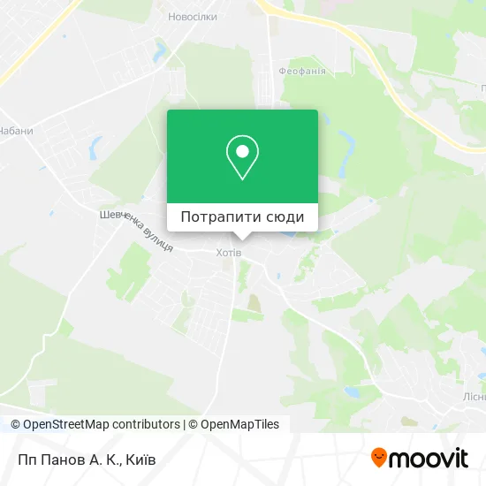 Карта Пп Панов А. К.