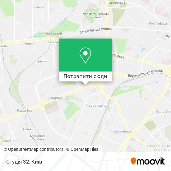 Карта Студія 32