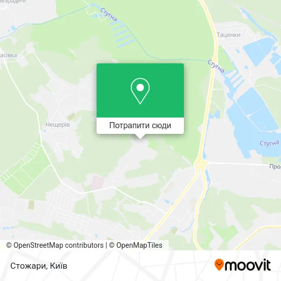 Карта Стожари