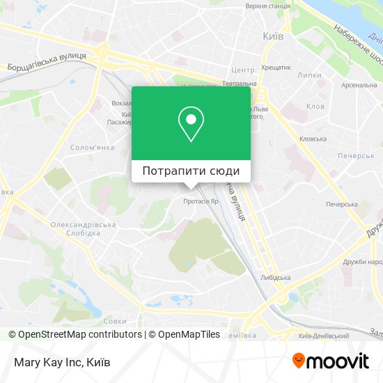 Карта Mary Kay Inc
