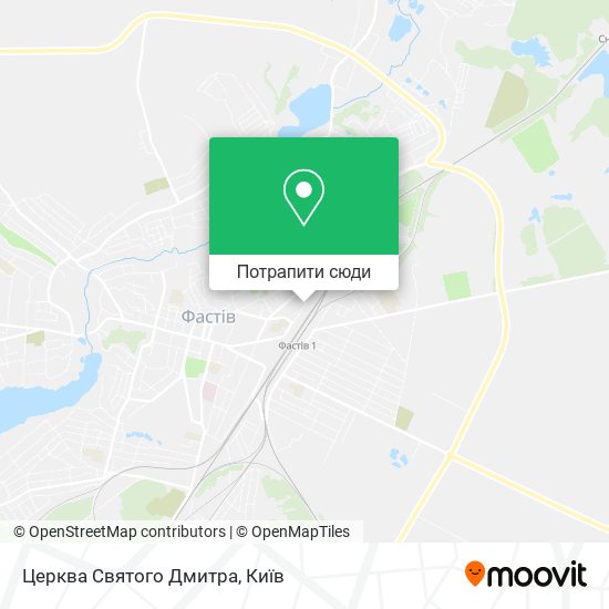 Карта Церква Святого Дмитра