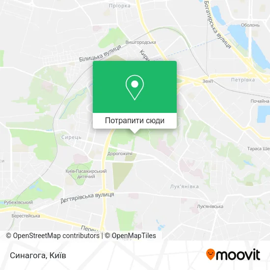 Карта Синагога