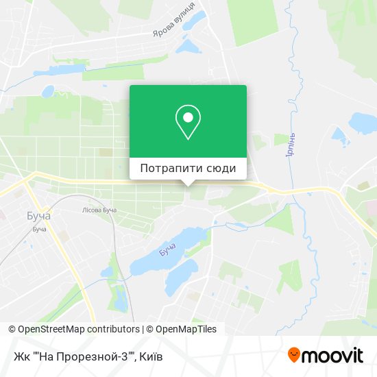 Карта Жк ""На Прорезной-3""