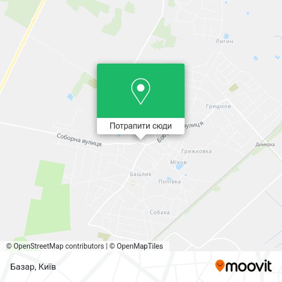Карта Базар