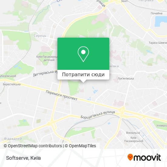 Карта Softserve