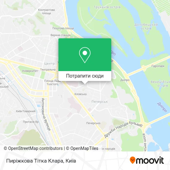 Карта Пиріжкова Тітка Клара