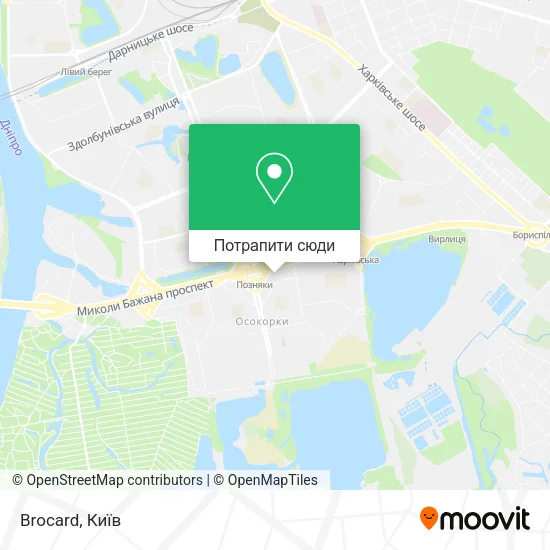 Карта Brocard
