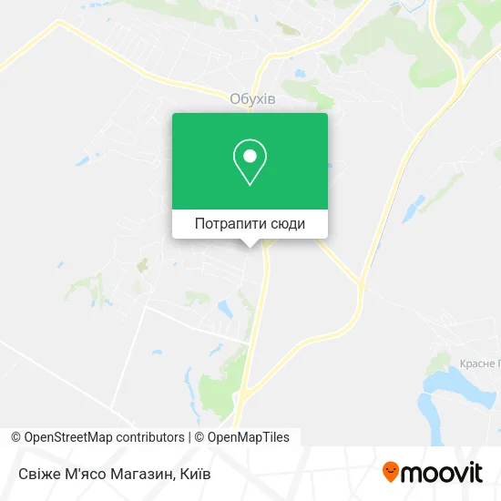 Карта Свіже М'ясо Магазин
