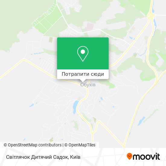 Карта Світлячок Дитячий Садок