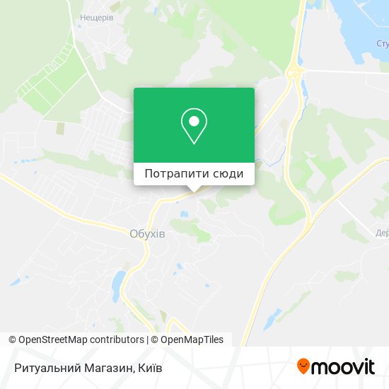 Карта Ритуальний Магазин